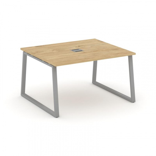 Style Project Стол переговорный SN-6T1.SPRG-034 Акация Лорка/Металл Антрацит/Заглушка Металл Антраци фото 3