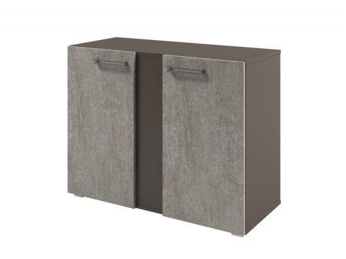 Шкаф низкий широкий с планкой D-75 фото 3