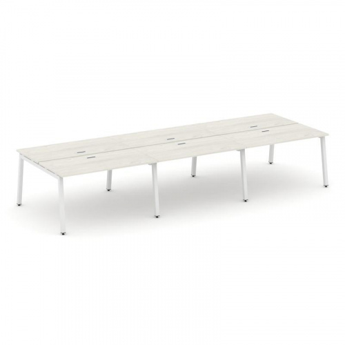 Style Project Рабочая станция 2-х сторон. SN-5A.DRS-063 Дуб Табак/Металл Антрацит 4140*1232*750 фото 23