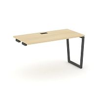 Style Project Стол-приставка к опор. элем. SN-4T2.OPRS-012 Акация Лорка/Металл Антрацит/Заглушка Пла