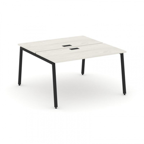 Style Project Рабочая станция 2-х сторон. SN-4A.DRS-021 Дуб Наварра/Металл Белый 980*1632*750 фото 14