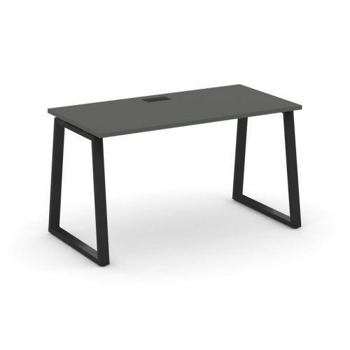 Style Project Стол письменный SN-6T1.SP-004 Акация Лорка/Металл Антрацит/Заглушка Пластик Черный 158 фото 9