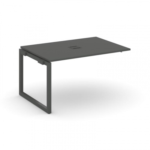 Style Project Проходной наб. элем. перег. стола SN-5O.NSPRG-001 Дуб Наварра/Металл Белый 980*980*750 фото 15