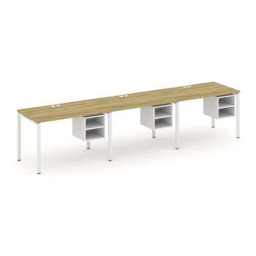 Бенч-система на 3 места с подвесными тумбами Concept CN.ORS-126 фото 11