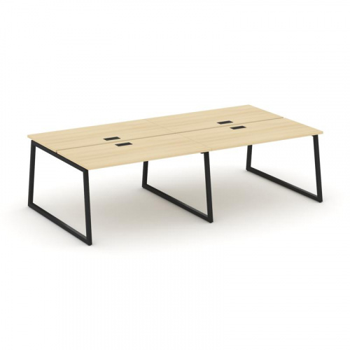 Style Project Рабочая станция 2-х сторон. SN-4T1.DRS-043 Акация Лорка/Металл Антрацит/Заглушка Пласт фото 25