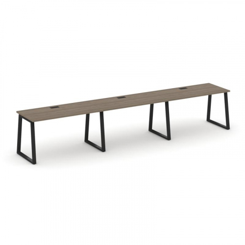 Style Project Рабочая станция 1 сторон. SN-6T1.ORS-034 Акация Лорка/Металл Антрацит/Заглушка Пластик фото 9