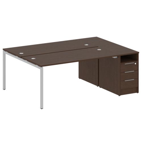 Бенч-система с тумбой на П-обр. м/к Metal System Quattro 40БП.РС-СТП-2.4 фото 11