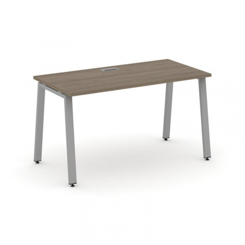 Style Project Стол письменный SN-6A.SP-013 Тиквуд Светлый/Металл Белый 1380*700*750 фото 10