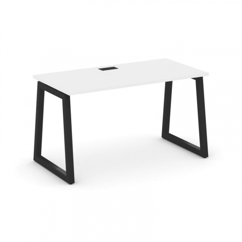 Style Project Стол письменный SN-5T1.SP-001 Акация Лорка/Металл Антрацит/Заглушка Пластик Черный 980 фото 4