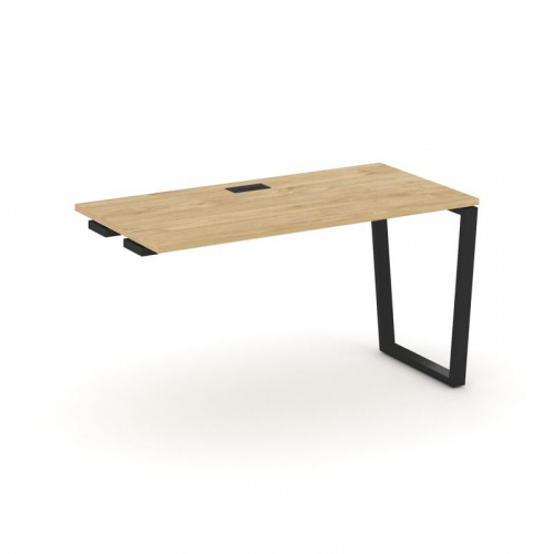 Style Project Стол-приставка к опор. элем. SN-6T2.OPRS-011 Акация Лорка/Металл Антрацит/Заглушка Пла