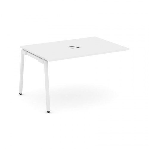 Style Project Проходной наб. элем. перег. стола SN-4A.NSPRG-004 Антрацит/Металл Белый 1580*980*750 фото 24