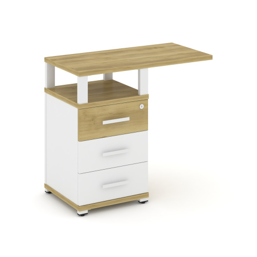 Тумба приставная с 3 ящиками Concept CN.TUS-002 W фото 11