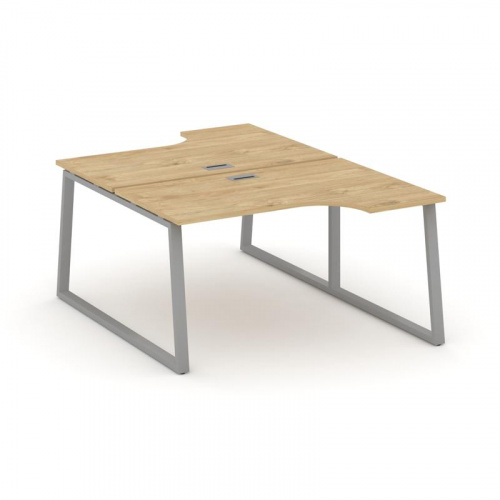 Style Project Рабочая станция эргоном. SN-6T1.DRPA-002 Акация Лорка/Металл Антрацит/Заглушка Пластик фото 2