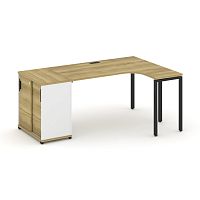 Стол эргономичный с опорным шкафом-купе Concept CN.SA-217(R)