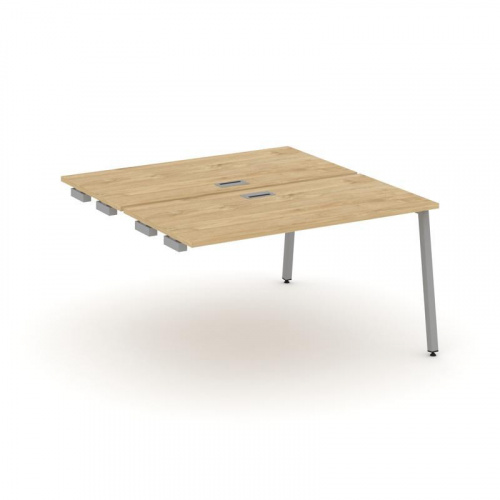 Style Project Стол-приставка к опор. элем. SN-4A.DPRS-014 Тиквуд Светлый/Металл Белый 1580*1432*750 фото 2