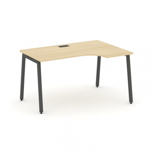 Style Project Стол рабочий эргоном. SN-4A.SPA-001(R) Белый/Металл Белый 1380*600/980*750 фото 15