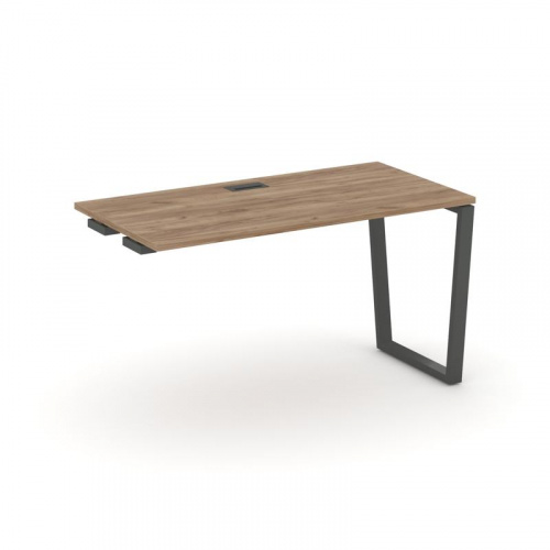 Style Project Стол-приставка к опор. элем. SN-6T2.OPRS-011 Акация Лорка/Металл Антрацит/Заглушка Пла фото 23