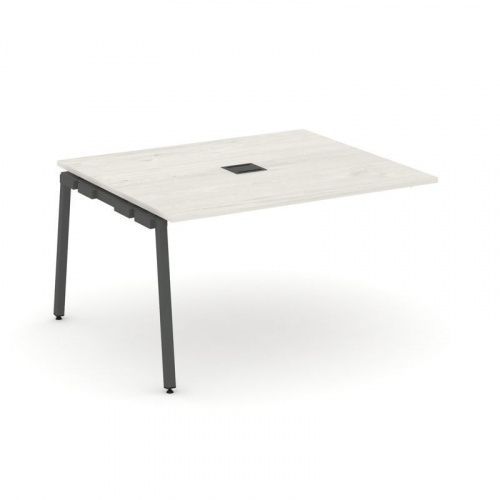 Style Project Проходной наб. элем. перег. стола SN-4A.NSPRG-033 Дуб Табак/Металл Белый 1380*1180*750 фото 22