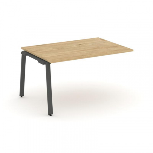 Style Project Проходной наб. элем. перег. стола SN-6A.NSPRG-002.3 Акация Лорка/Металл Белый 1180*980