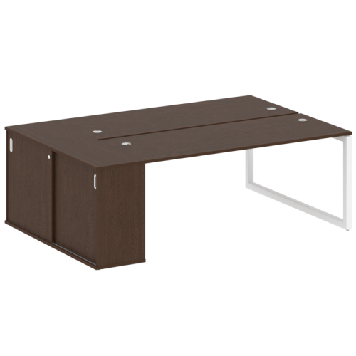 Бенч-система с шкафом-купе на О-обр. м/к Metal System Quattro 50БО.РС-СШК-1.5 фото 9