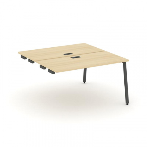 Style Project Стол-приставка к опор. элем. SN-4A.DPRS-014 Тиквуд Светлый/Металл Белый 1580*1432*750 фото 18