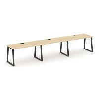 Style Project Рабочая станция 1 сторон. SN-6T1.ORS-051 Акация Лорка/Металл Антрацит/Заглушка Пластик