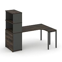 Стол эргономичный с опорным распашным шкафом Concept CN.SA-215(R)