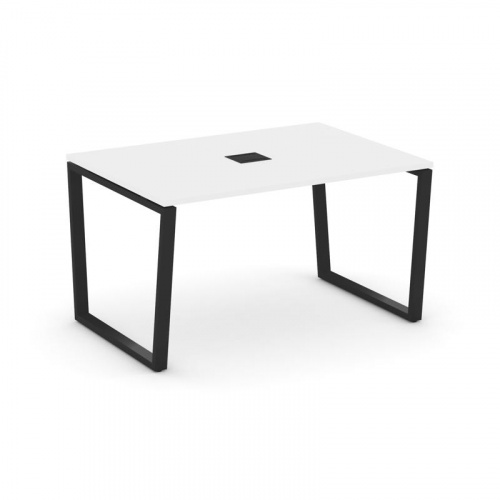 Style Project Стол переговорный SN-6T2.SPRG-002 Акация Лорка/Металл Антрацит/Заглушка Металл Антраци фото 5