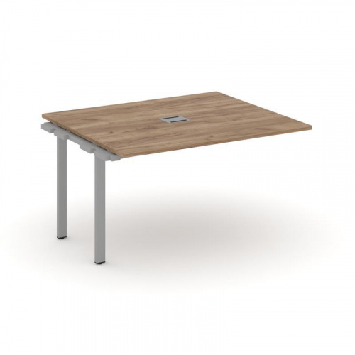 Style Project Проходной наб. элем. перег. стола SN-6P.NSPRG-034 Дуб Табак/Металл Черный 1580*1180*75 фото 20