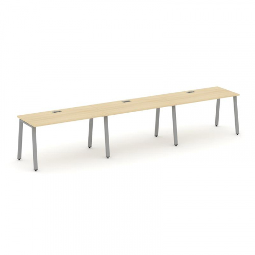 Style Project Рабочая станция 1 сторон. SN-6A.ORS-034 Тиквуд Светлый/Металл Белый 4740*600*750 фото 8