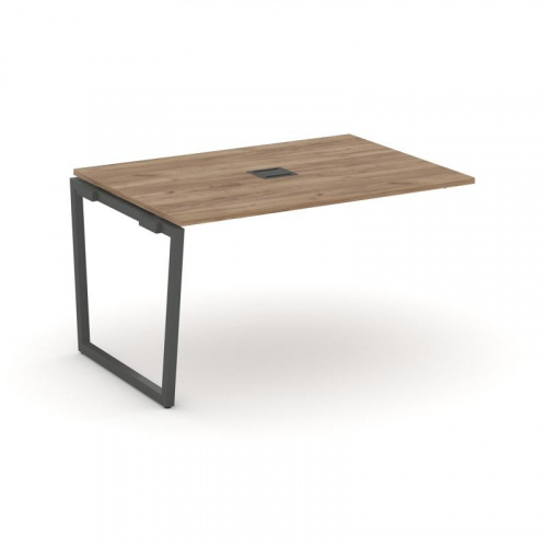 Style Project Проходной наб. элем. перег. стола SN-4T2.NSPRG-003 Акация Лорка/Металл Антрацит/Заглуш фото 23