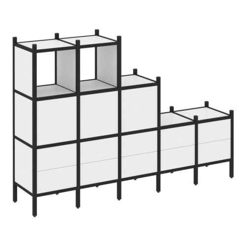 Стеллаж офисный прямой Loft VR.L-19 фото 8 Стеллаж офисный прямой Loft VR.L-19 фото 8