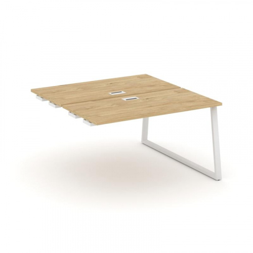 Style Project Стол-приставка к опор. элем. SN-6T1.DPRS-024 Акация Лорка/Металл Антрацит/Заглушка Пла фото 3