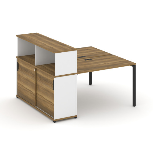 Бенч-система с опорным шкафом-купе с надставкой Concept CN.DRS-238 фото 7