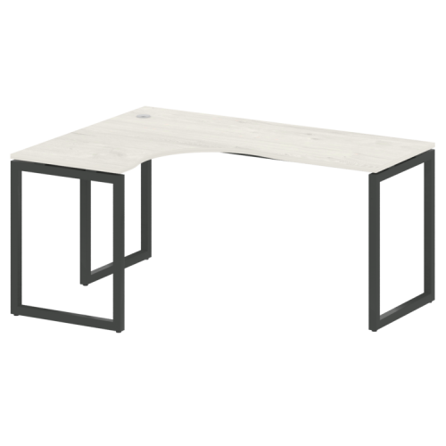 Стол криволинейный левый на О-обр. м/к Metal System Quattro 40БО.СА-4 (L) фото 5