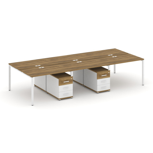 Бенч-система на 6 мест с 2 опорными тумбами Concept CN.DRS-342 фото 8