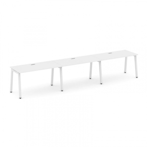 Style Project Рабочая станция 1 сторон. SN-5A.ORS-041 Акация Лорка/Металл Белый 2940*700*750 фото 21