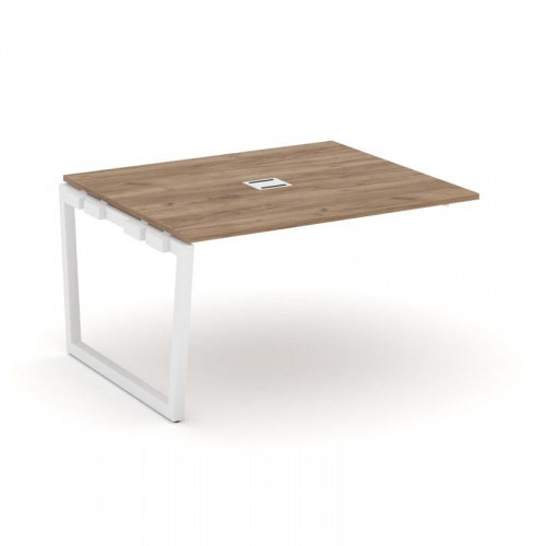 Style Project Проходной наб. элем. перег. стола SN-5T2.NSPRG-033 Акация Лорка/Металл Антрацит/Заглуш фото 11