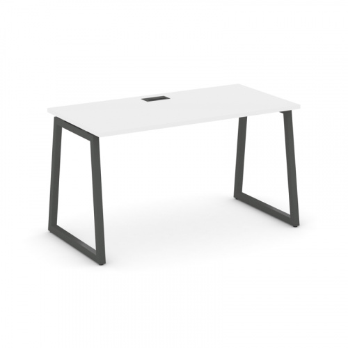 Style Project Стол письменный SN-4T1.SP-015 Акация Лорка/Металл Антрацит/Заглушка Пластик Черный 178 фото 13