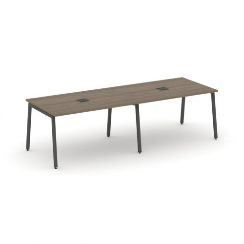 Style Project Стол переговорный SN-4A.SPRG-011 Дуб Табак/Металл Белый 1960*980*750 фото 19