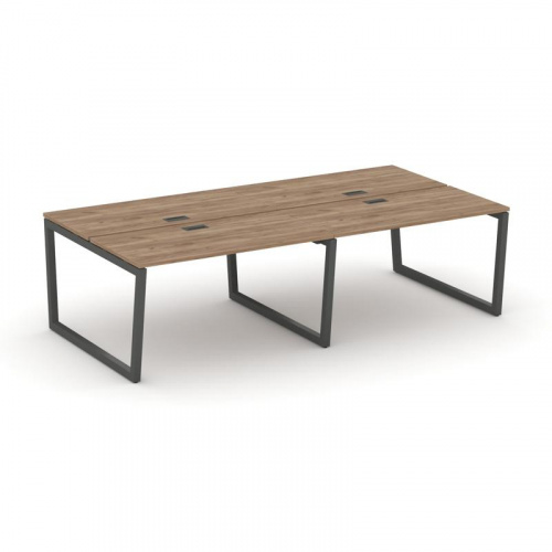 Style Project Рабочая станция 2-х сторон. SN-5T2.DRS-053 Акация Лорка/Металл Антрацит/Заглушка Пласт фото 23