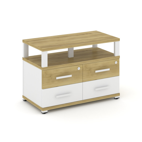 Тумба приставная с 4 ящиками Concept CN.TSP-003 W фото 3