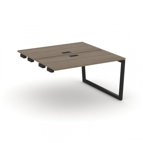 Style Project Стол-приставка к опор. элем. SN-5T2.DPRS-011 Акация Лорка/Металл Антрацит/Заглушка Пла фото 6