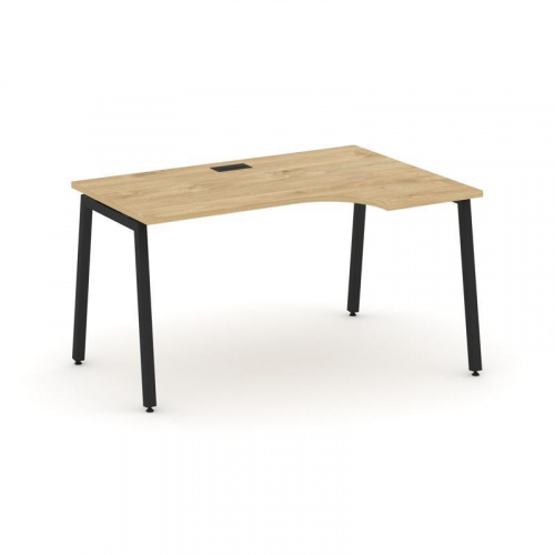 Style Project Стол рабочий эргоном. SN-4A.SPA-001(R) Белый/Металл Белый 1380*600/980*750 фото 7