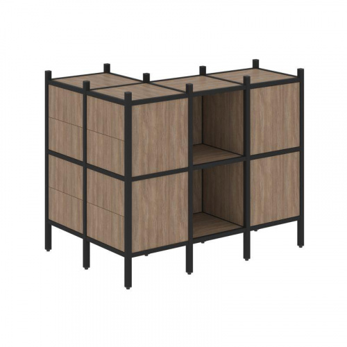 Стеллаж офисный угловой Loft VR.L-51 фото 10 Стеллаж офисный угловой Loft VR.L-51 фото 10