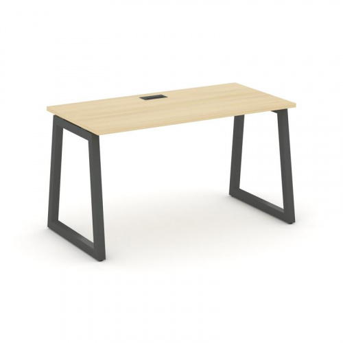 Style Project Стол письменный SN-5T1.SP-001 Акация Лорка/Металл Антрацит/Заглушка Пластик Черный 980 фото 28