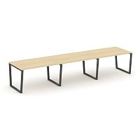 Style Project Стол переговорный SN-6T2.SPRG-023.3 Акация Лорка/Металл Антрацит 4410*980*750