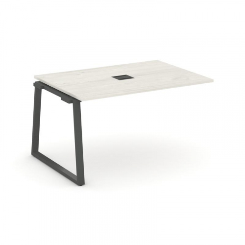 Style Project Проходной наб. элем. перег. стола SN-6T1.NSPRG-002 Акация Лорка/Металл Антрацит/Заглуш фото 24