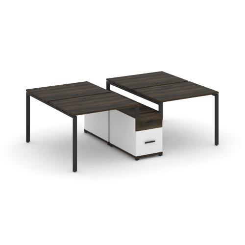 Бенч-система на 4 места с опорной тумбой Concept CN.DRS-313 фото 9