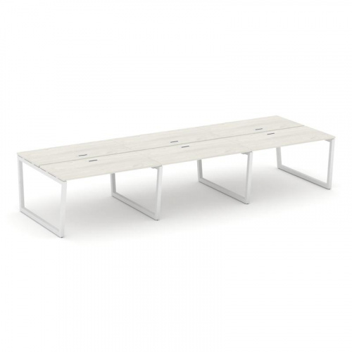 Style Project Рабочая станция 2-х сторон. SN-5T2.DRS-072 Акация Лорка/Металл Антрацит/Заглушка Пласт фото 13